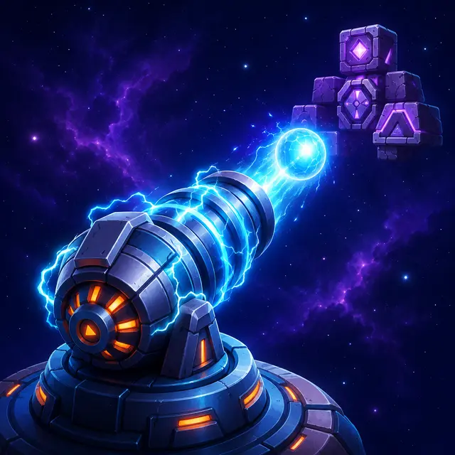 Cannon Hit artwork and interface